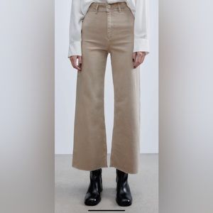 Zara khaki Marine Pant